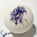Badekugel mit Kornblume